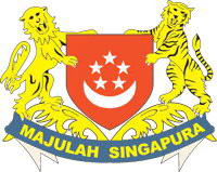 Coat of arms of Singapore.