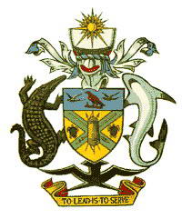 Coat of arms of Solomon Islands.