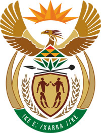 Coat of arms of South Africa.