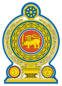 Coat of arms of Sri Lanka.