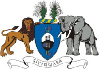 Coat of arms of Swaziland.