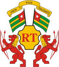 Coat of arms of Togo.