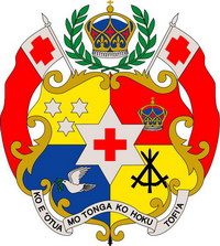 Coat of arms of Tonga.