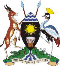 Coat of arms of Uganda.