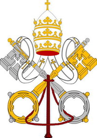 Coat of arms of Vatican.