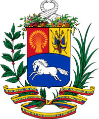 Coat of arms of Venezuela.