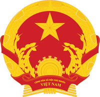 Coat of arms of Vietnam.